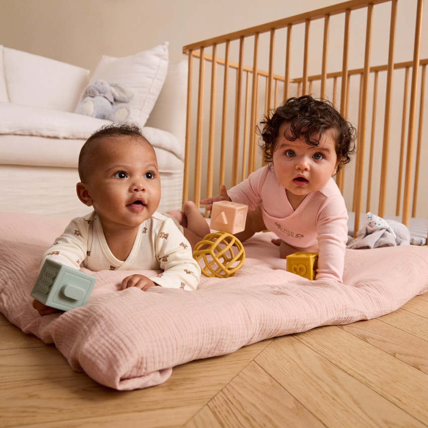 Σετ 2 φαντεζί bodies με σχέδιο αρκουδάκι για μωρό 