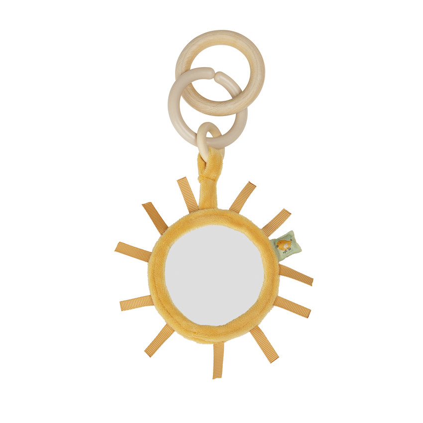 Σετ 4 παιχνίδια για κρέμασμα με καθολικό δαχτυλίδι από τη συλλογή La Vie à la Ferme για αφύπνιση και λεπτή κινητικότητα από τη γέννηση 