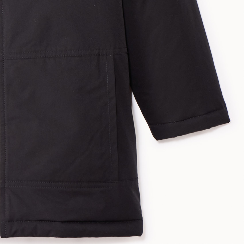 Parka rembourrée avec capuche amovible pour garçon 