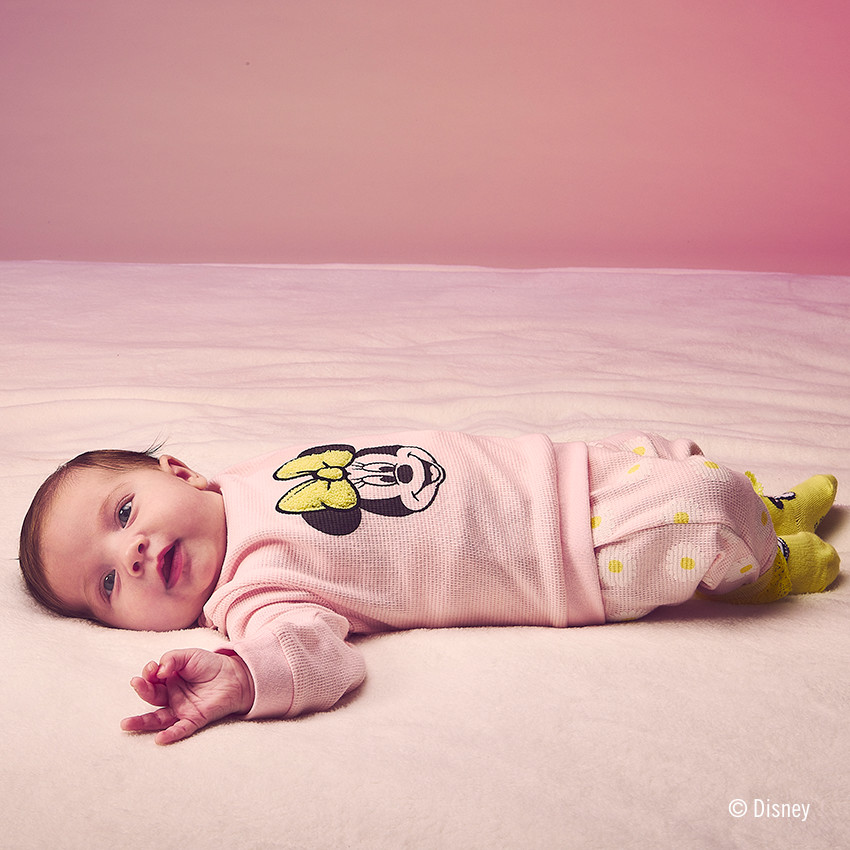 Σετ φόρμας από κηρήθρα Minnie Disney για bebe κορίτσι 