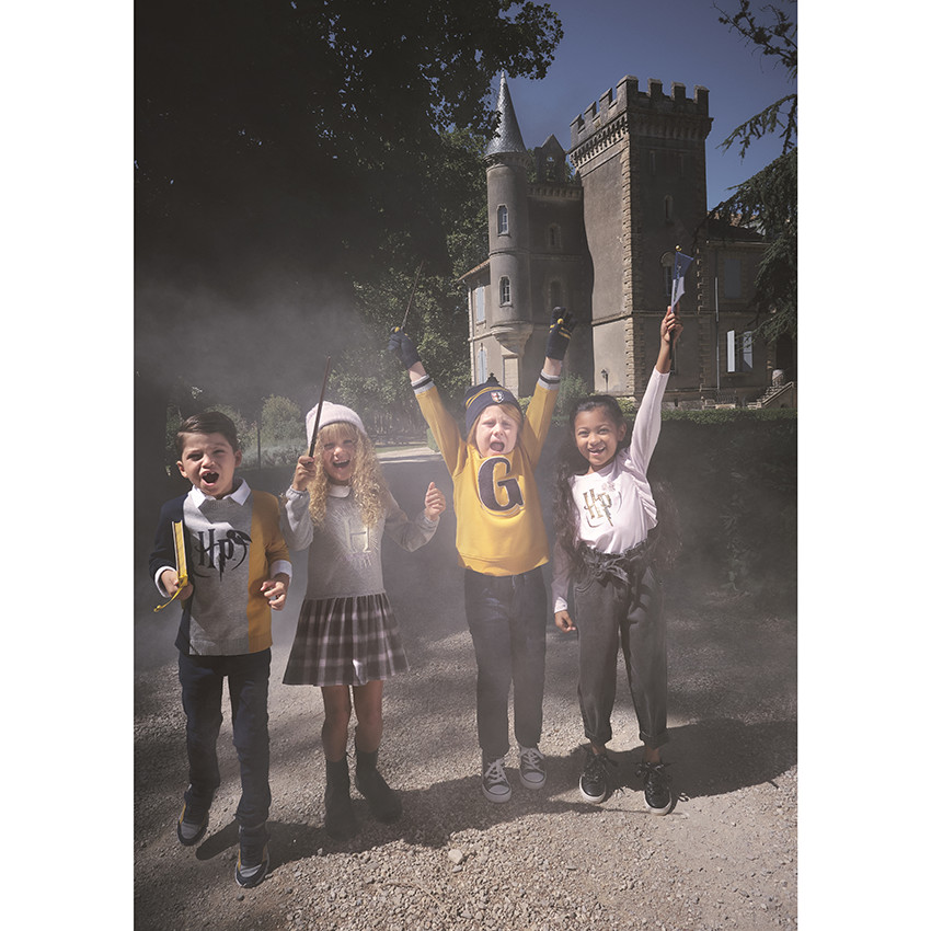 Γάντια πλεκτά ριγέ με διάφορα χρώματα 