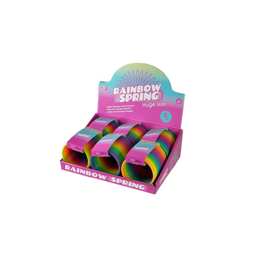 Παιχνίδι Σπιράλ Rainbow Circle 10*10*10,5 - 1τμχ 