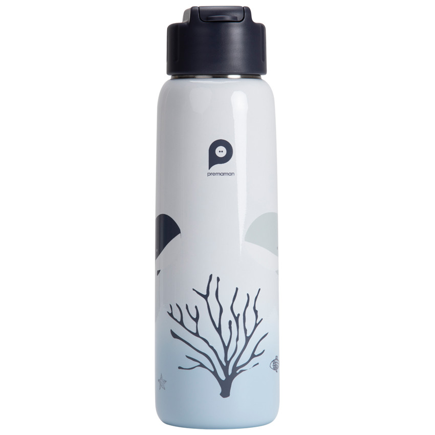 Παγούρι μεταλλικό Pretty sea με καλαμάκι 380 ml  Additional Παγούρι μεταλλικό Pretty sea με καλαμάκι 380 ml