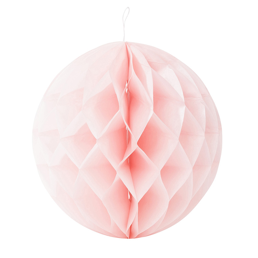 Σετ από 3 μπαλάκια από χαρτί με εφέ κυψελωτού σχεδίου 