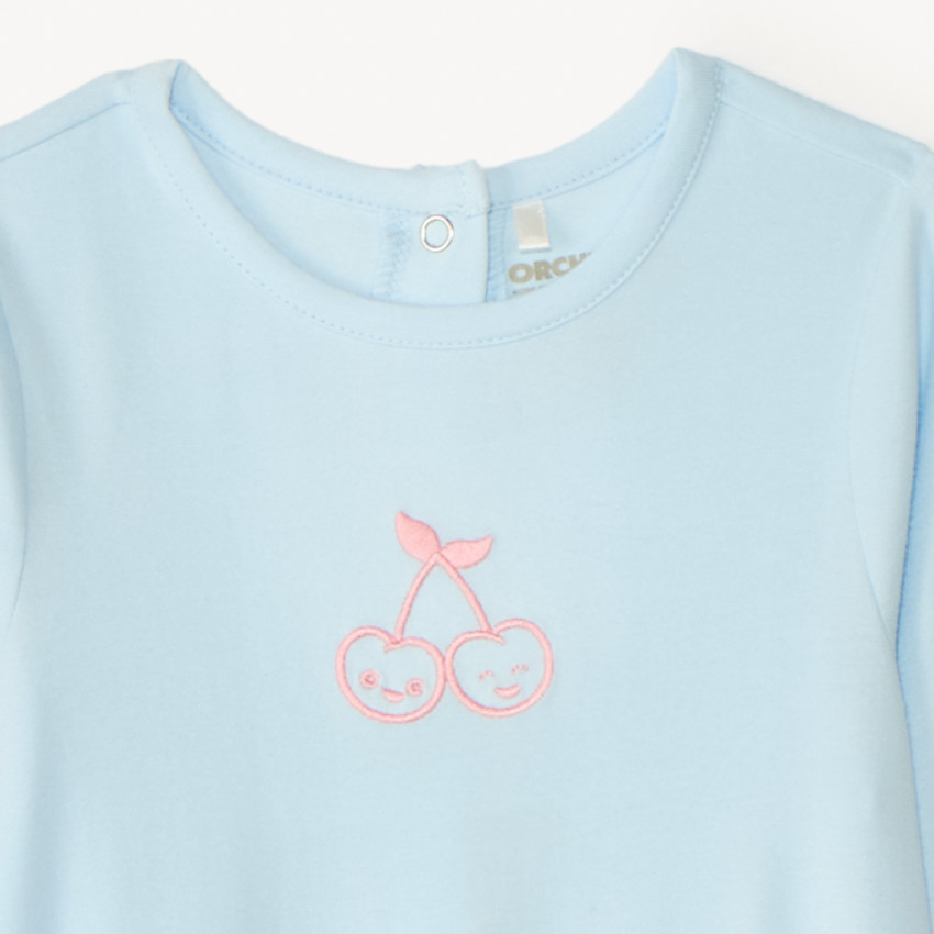 Νάιλον υπνοσάκος με κέντημα για κορίτσι μωρού 