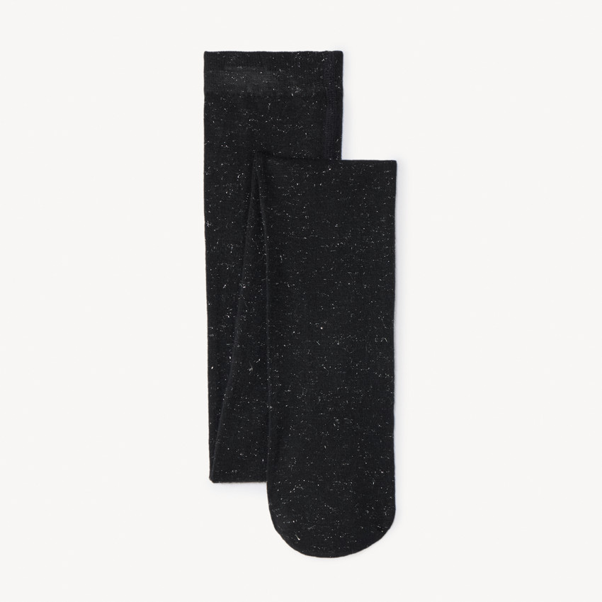 Πάχυνση με χρυσό lurex και πλεκτό σχέδιο. 