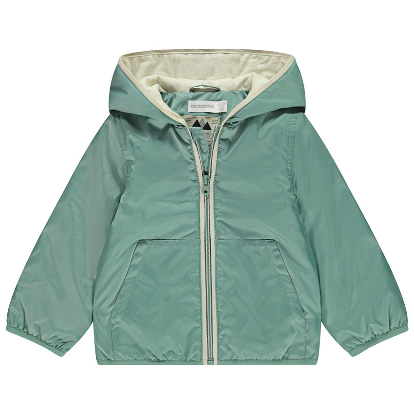 Αδιάβροχο με 50% ανακυκλωμένο πολυεστέρα για μωρό αγόρι 