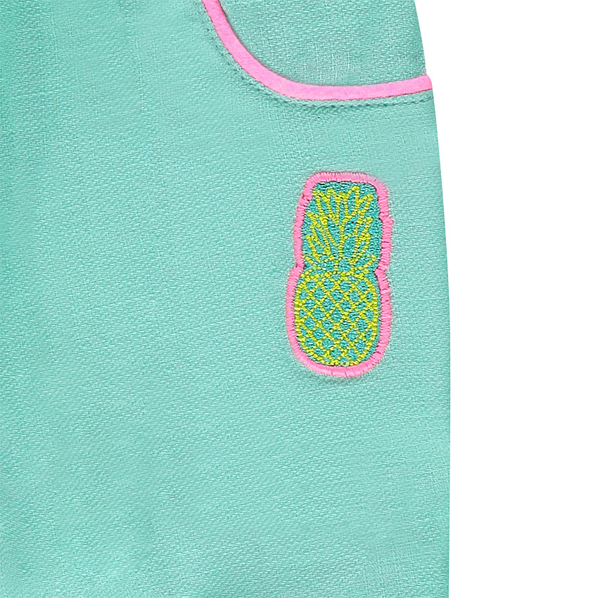 Μονόχρωμο βαμβακερό σαλβάρι 