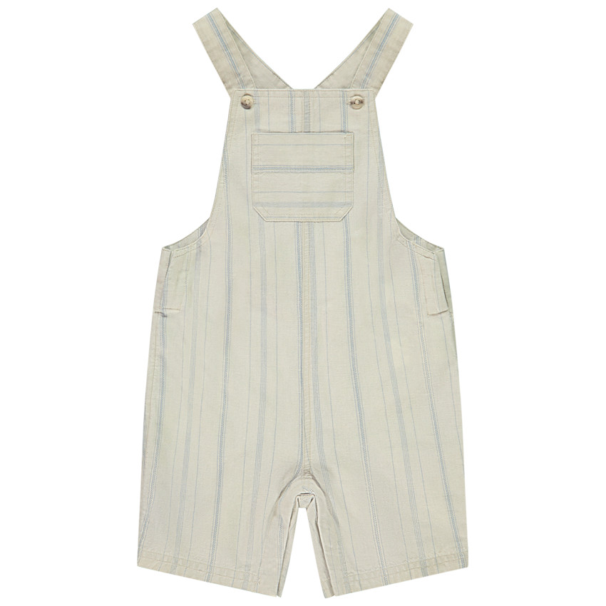 Σαλοπέτα κοντή από υφασμάτινο ριγέ για μωρό αγόρι 