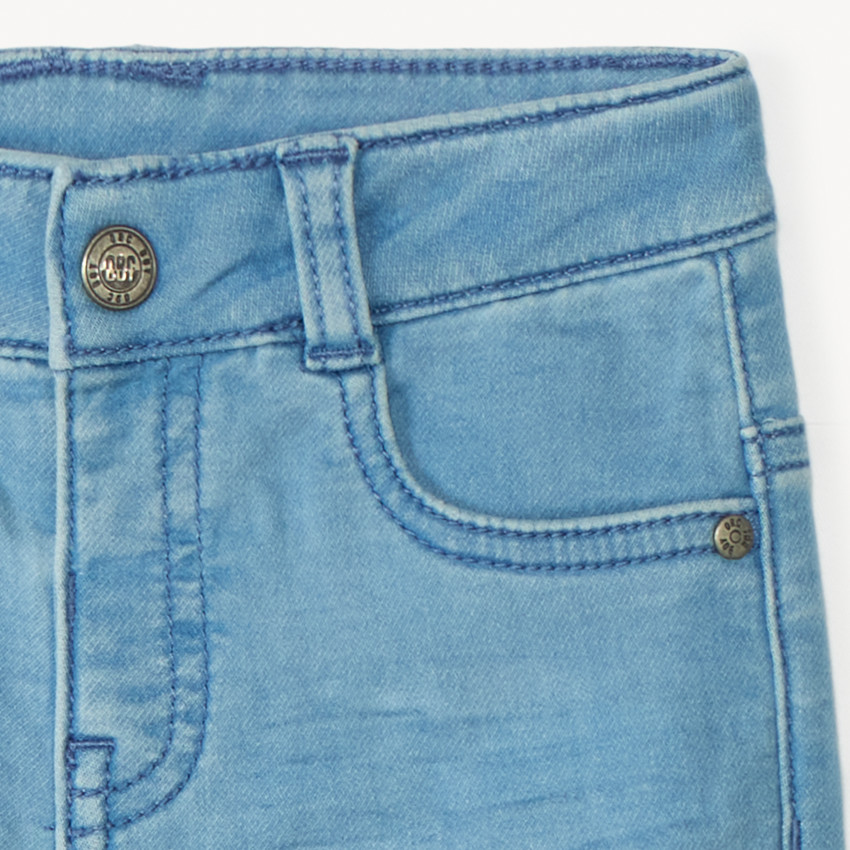 Βερμούδα effet jean τσαλακωμένο για bebe αγόρι 