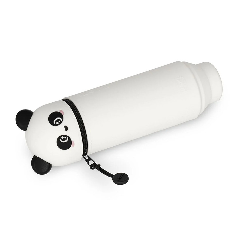 Κασετίνα 2 σε 1 από σιλικόνη Kawaii Panda 