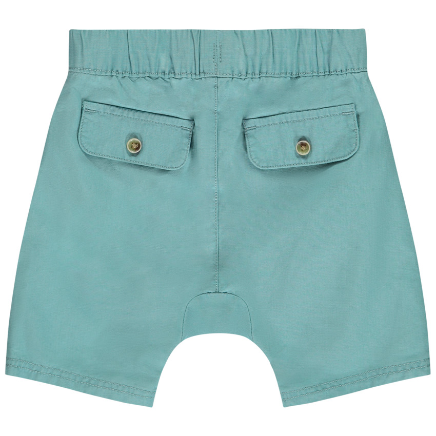 Βερμούδα από ripstop με κουμπωτά καπάκια για bebe αγόρι 