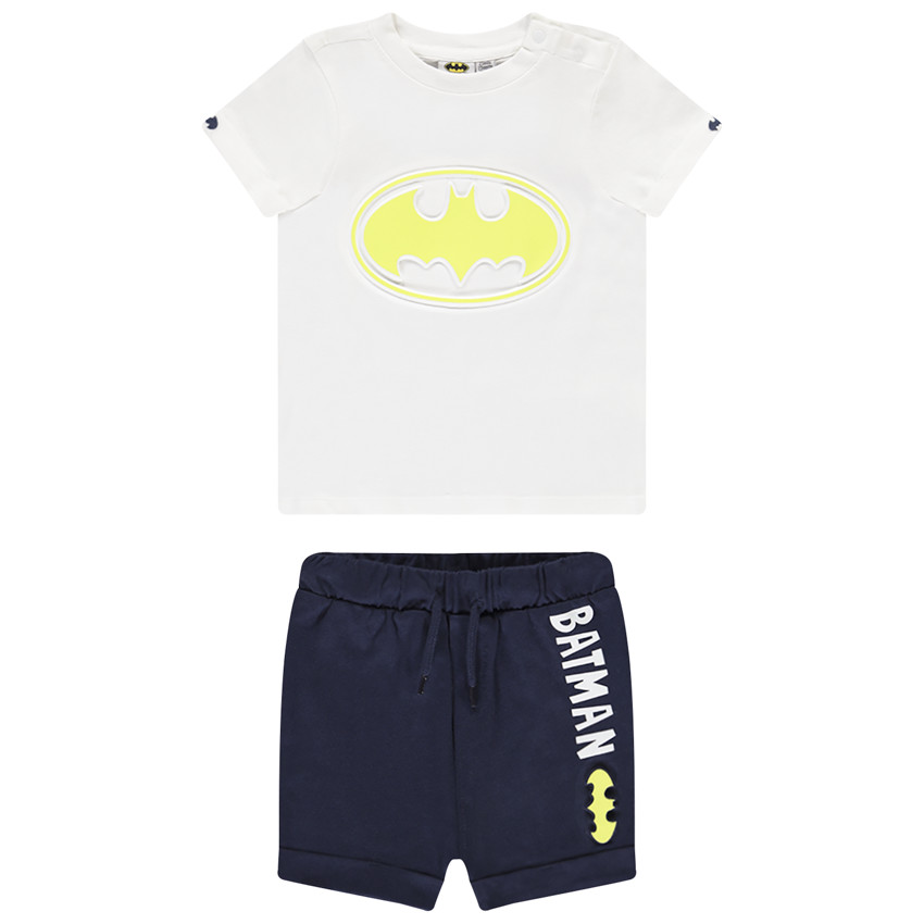 Σέτ κοντό 2 τμχ. Batman Warner για bebe αγόρι 