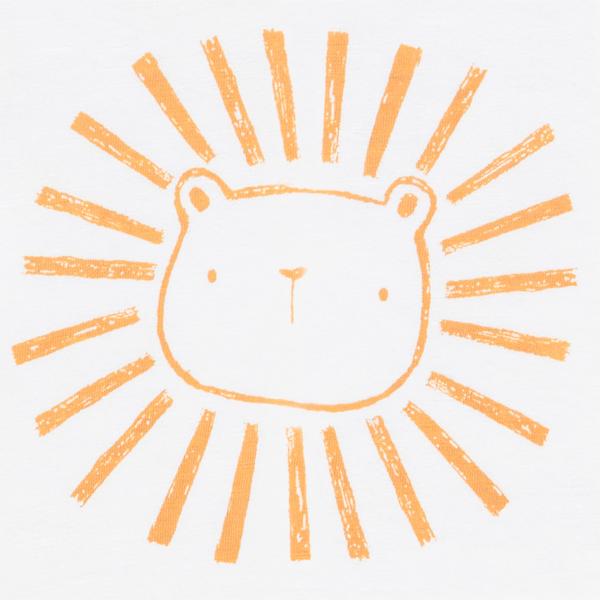 Σετ 3 τεμαχίων με σχέδιο λιοντάρι για bébé αγόρι 