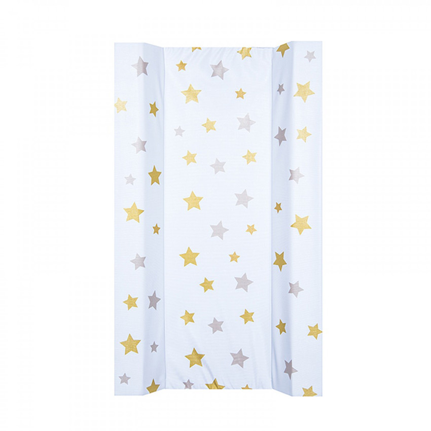 Αλλαξιέρα μαλακή 70*44 cm bronze stars  