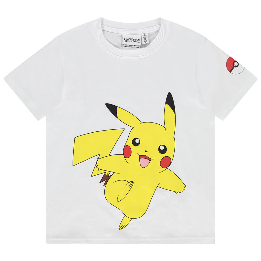 Κοντομάνικο μπλουζάκι jersey με σχέδιο Pikachu Pokémon για αγόρι 