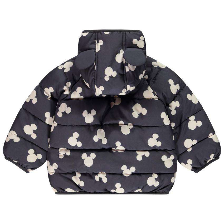 Ζακέτα από sherpa με σχέδιο Mickey Disney και κουκούλα με ανάγλυφο. 
