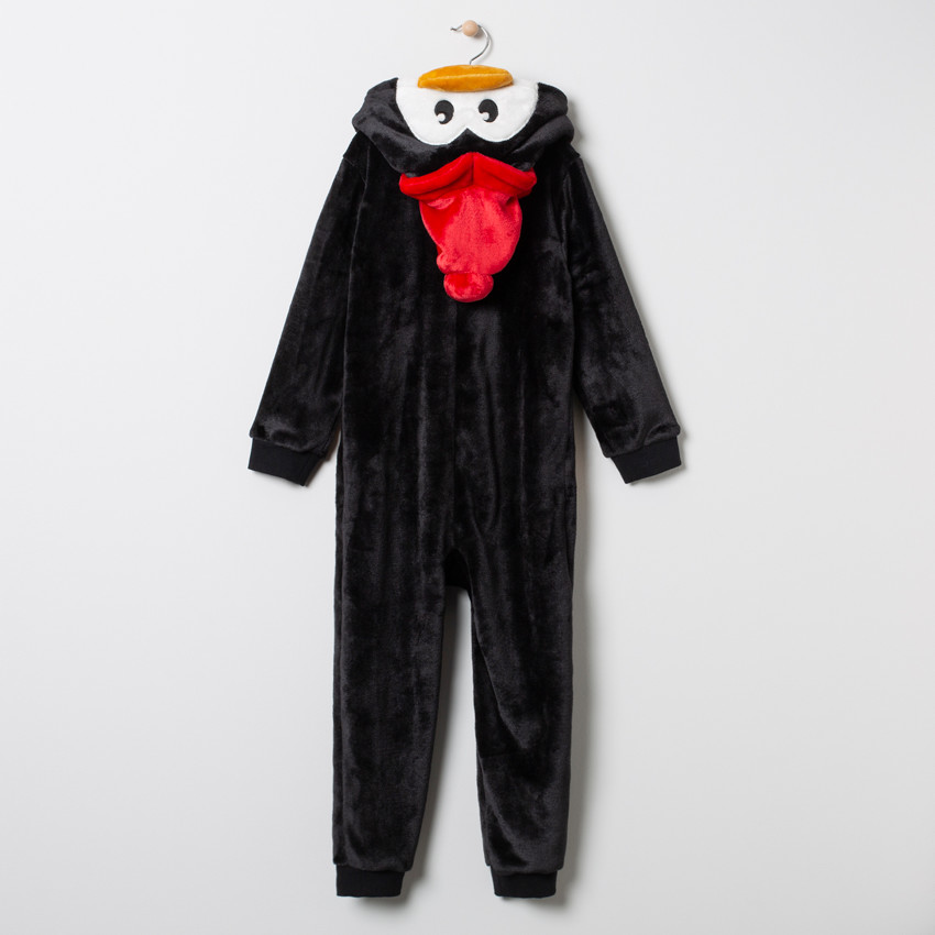 Surpyjama pingouin en sherpa 