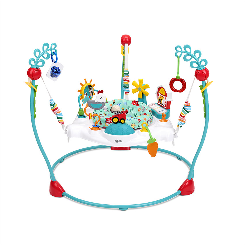 Balancelle et jumper d'activités 2 en 1 avion Farm Explorers 