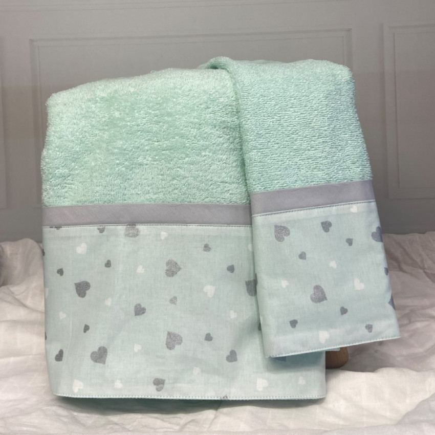 Σετ Πετσέτες 2Τμχ Heart 