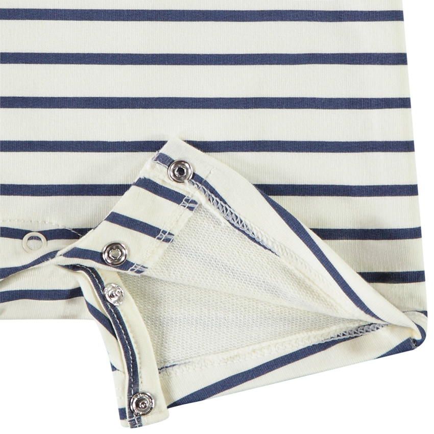 Σαλοπέτα κοντή με σχέδιο φάλαινας για μωρό αγόρι 