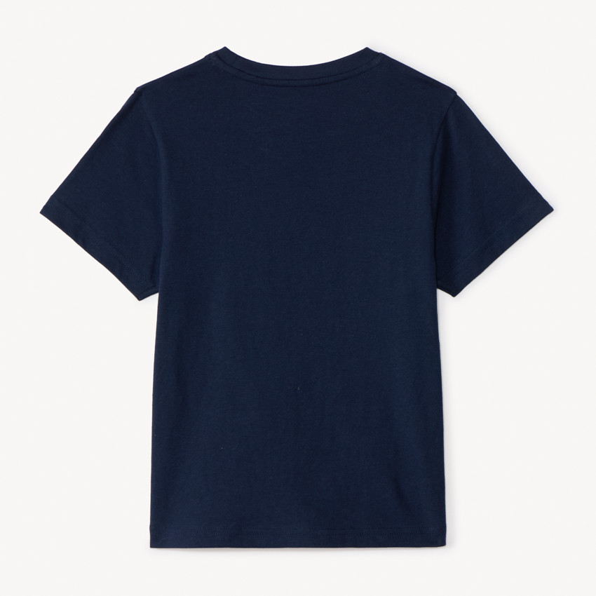 T-shirt με κοντά μανίκια, μονόχρωμο με φανταστικό σχέδιο για αγόρι 