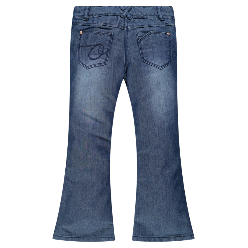 Junior - Jeans large avec broderies 