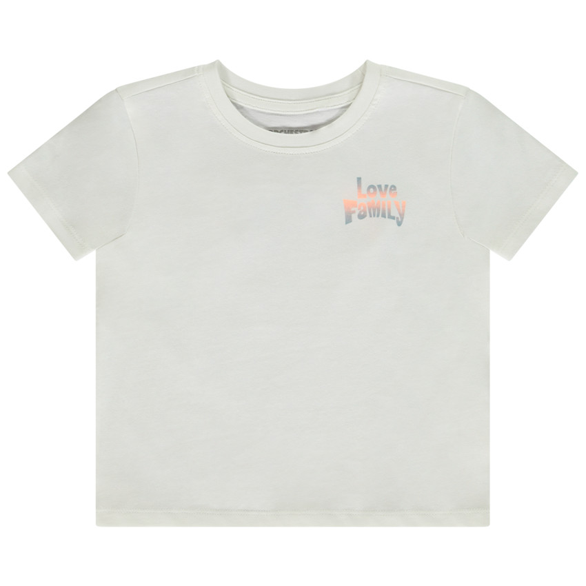 Κοντομάνικο μπλουζάκι με prints effet ντεγκραντέ για bebe αγόρι 