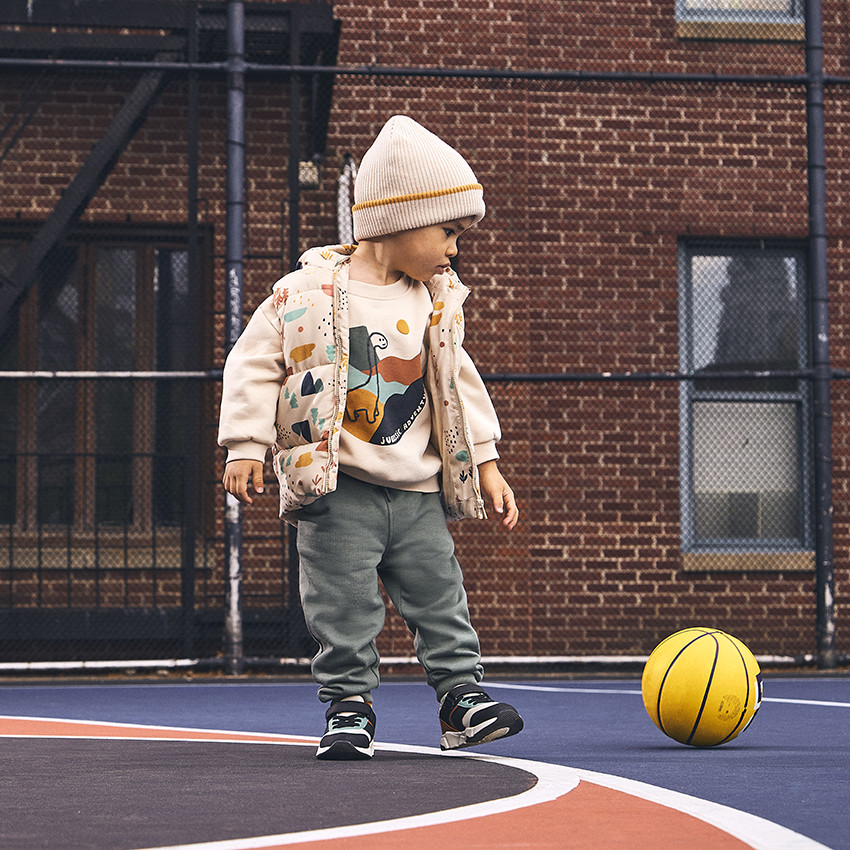 Παντελόνι φόρμας molleton μονόχρωμο για μωρό αγόρι 