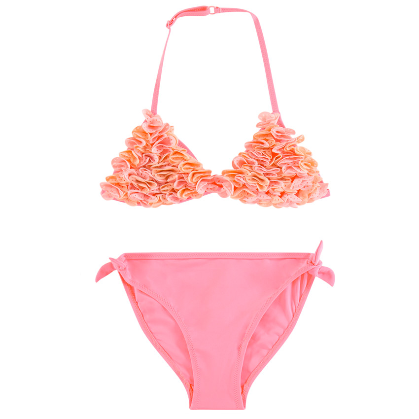 Μαγιό 2 κομμάτια με frou-frous 