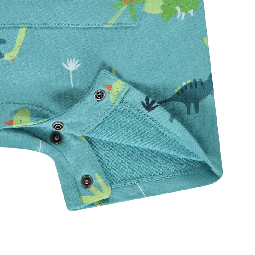 Combi κοντό σε πλεκτό με σχέδιο δεινόσαυρους για bebe αγόρι  Additional Combi κοντό σε πλεκτό με σχέδιο δεινόσαυρους για bebe αγόρι