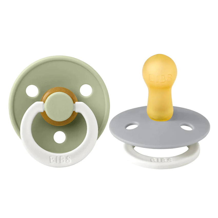 Bibs Πιπιλες Colour Round 2 Pack- Sage/Cloud Glow No3 