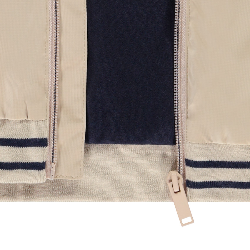 Coupe-vent uni en ripstop doublé pour garçon 