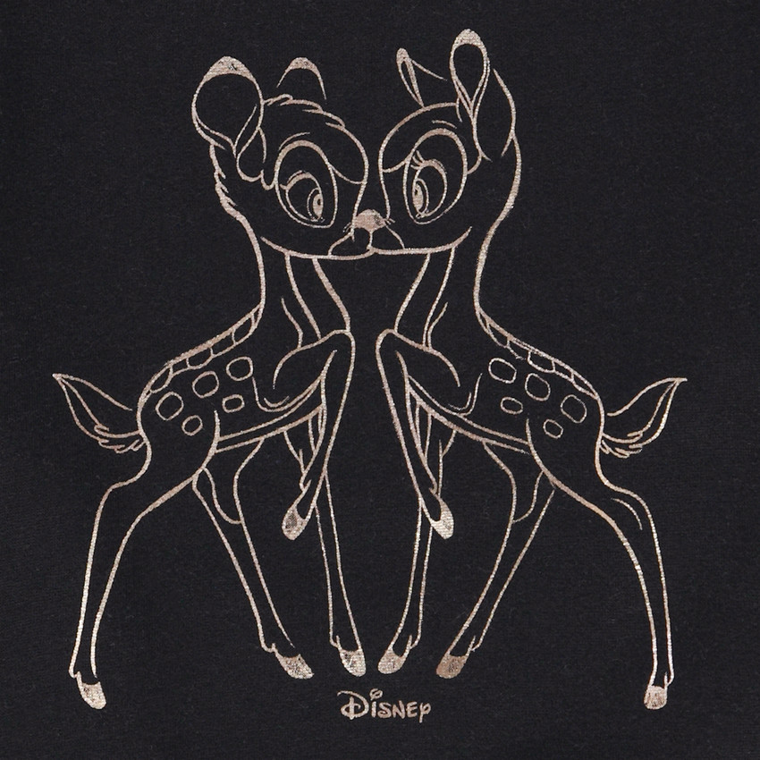 Sweat en molleton print Bambi Disney pour fille Main Sweat en molleton print Bambi Disney pour fille