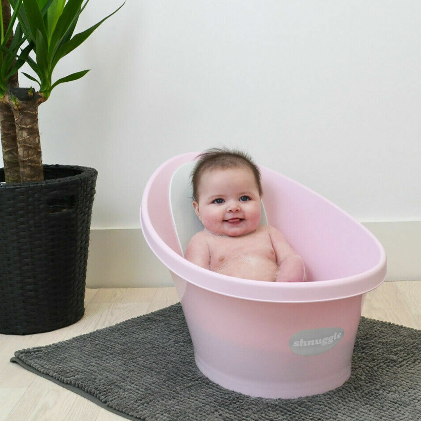 Baby Rose Bath Μπανάκι Μωρού Ροζ για Ηλικίες 0-12 Μηνών 