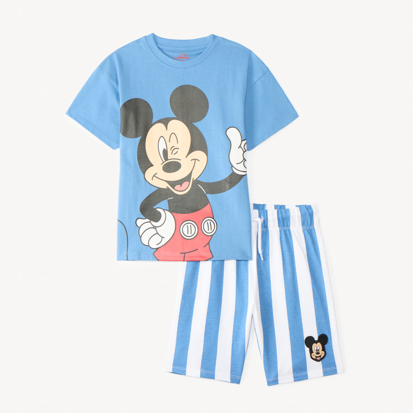 Σετ κοντού πιτζάμας 2 τεμαχίων Mickey Mouse Disney αγόρι 