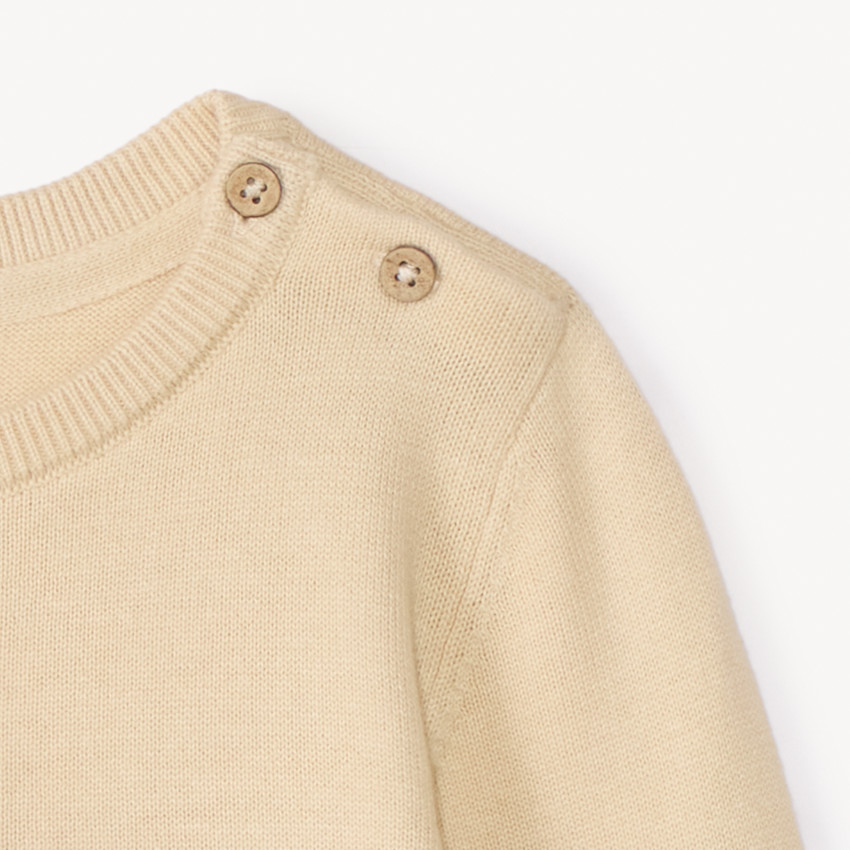 Πλεκτή φανέλα με σχέδιο ρίγες για μωρό αγόρι 