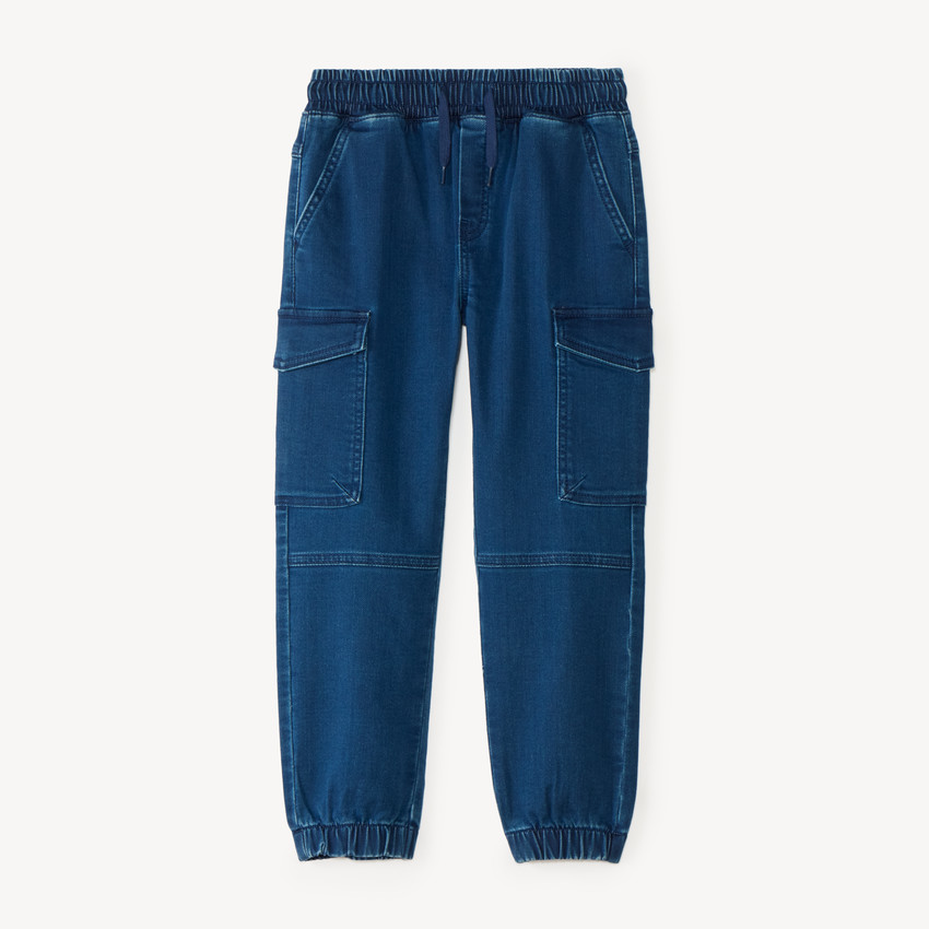 Τζιν jogger cargo για αγόρια 