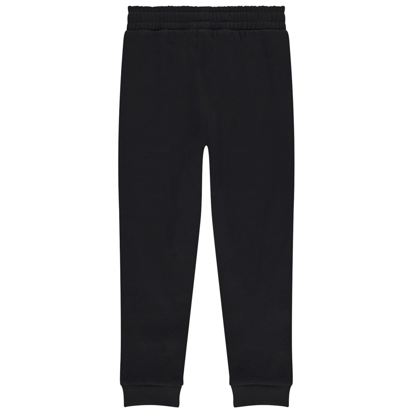 Φόρμα μονόχρωμη με φαντεζί σχέδιο για κορίτσι 