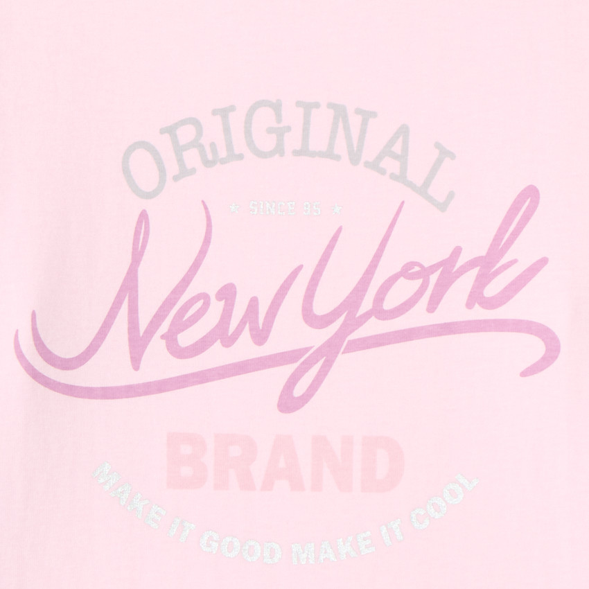 T-shirt με μακριά μανίκια για κορίτσια με σχέδιο 