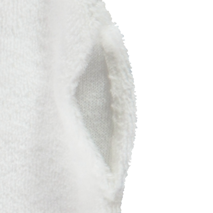 Μακριά ολόσωμη φόρμα σε πλεκτό effet cache-coeur βελουτέ για πρόωρο bebe 