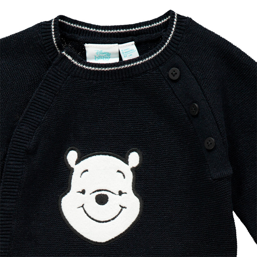Combinaison en tricot motif Winnie L'Ourson Disney  Additional Combinaison en tricot motif Winnie L'Ourson Disney