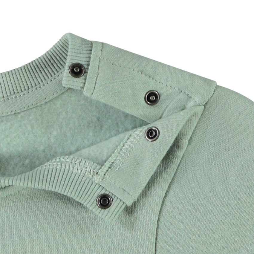 Sweat molleton à patchs créatures végétales pour bébé garçon 