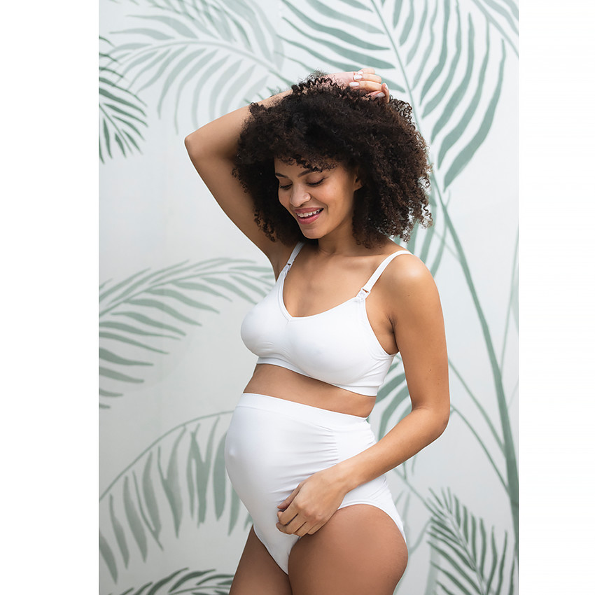 Σλιπ εγκυμοσύνης ψηλόμεσο χωρίς ραφές από μικροΐνα 