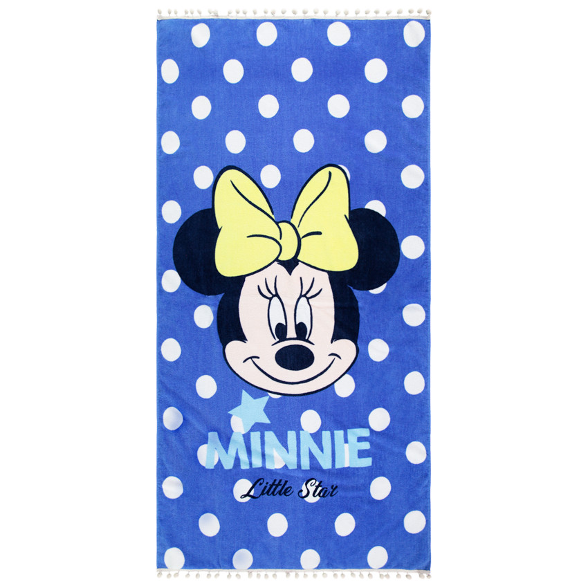 Serviette de plage Minnie Disney pour fille Main Serviette de plage Minnie Disney pour fille