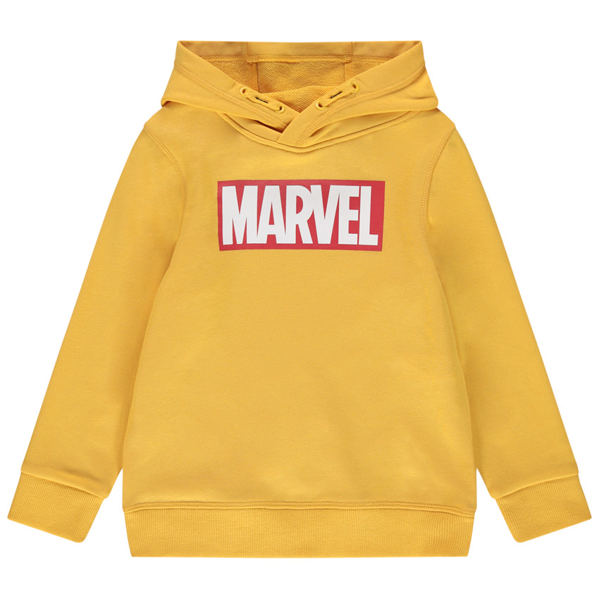 Φούτερ από φανέλα με κουκούλα και τυπωμένο μήνυμα Marvel  Additional Φούτερ από φανέλα με κουκούλα και τυπωμένο μήνυμα Marvel