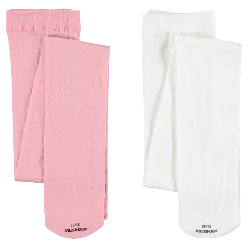 Σετ 2 λεπτά μονόχρωμα καλσόν 