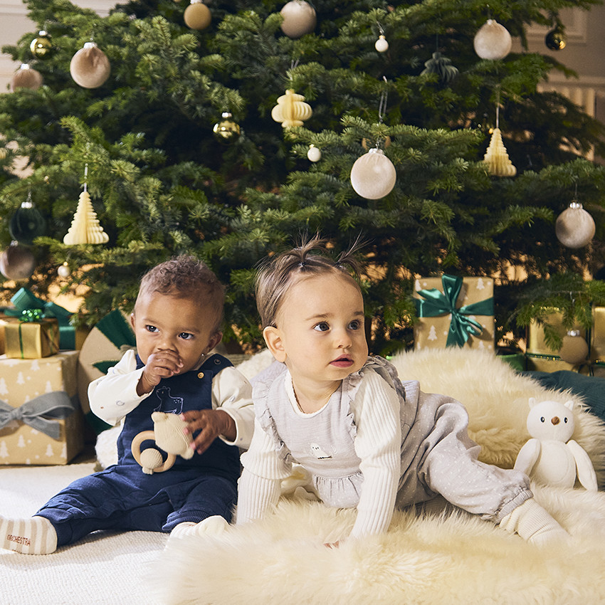 Σέτ μπλούζα μακρυμάνικη + σαλόπετα για μωρό κορίτσι 