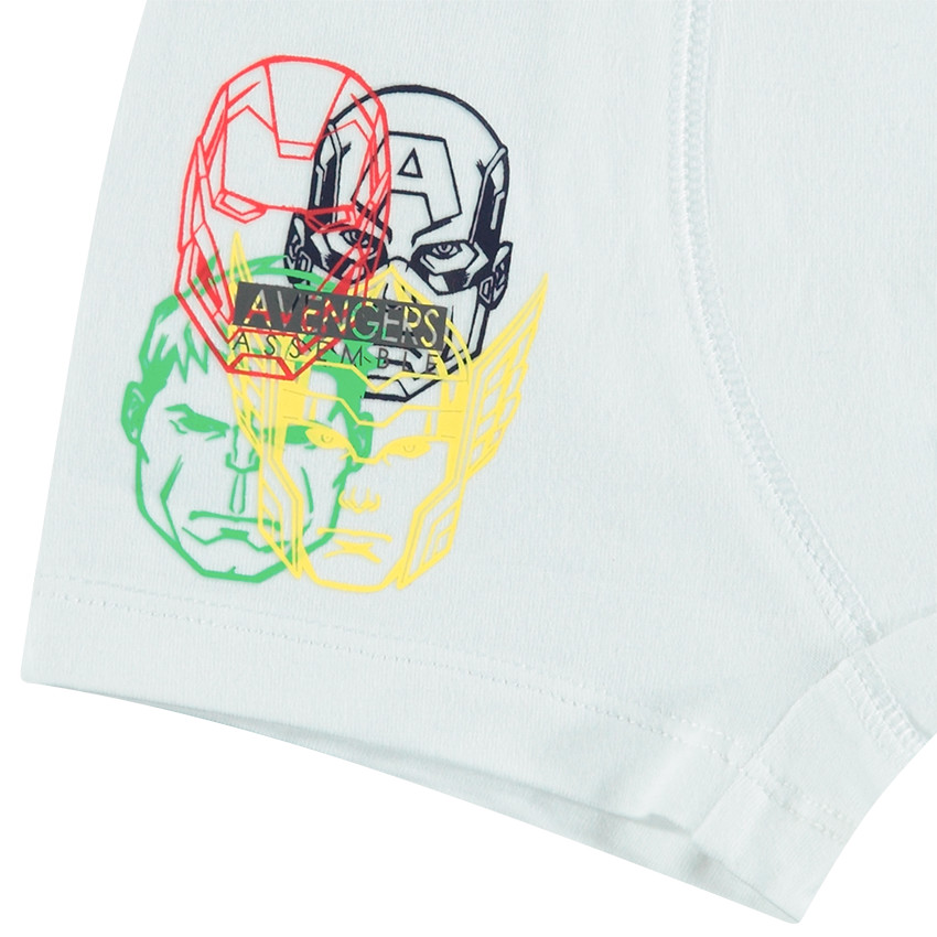 Σετ 2 βαμβακερά μποξεράκια με τυπωμένους ήρωες Εκδικητές ©Marvel 