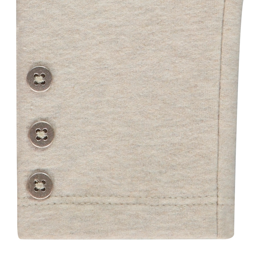 Σύνολο μπλούζας + αμάνικου πουλόβερ και μονόχρωμου κολάν για μωρό κορίτσι 